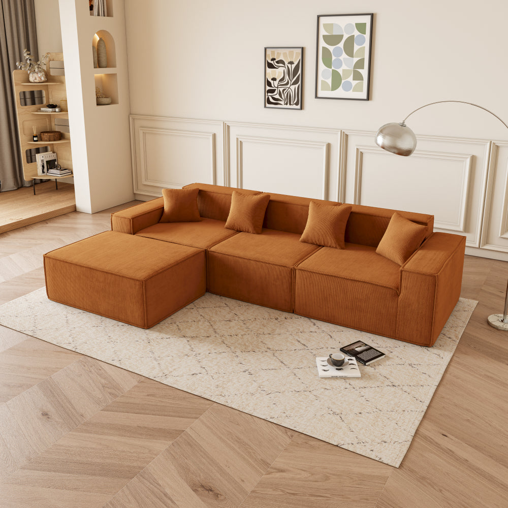 Bryan Sofa (Orange)