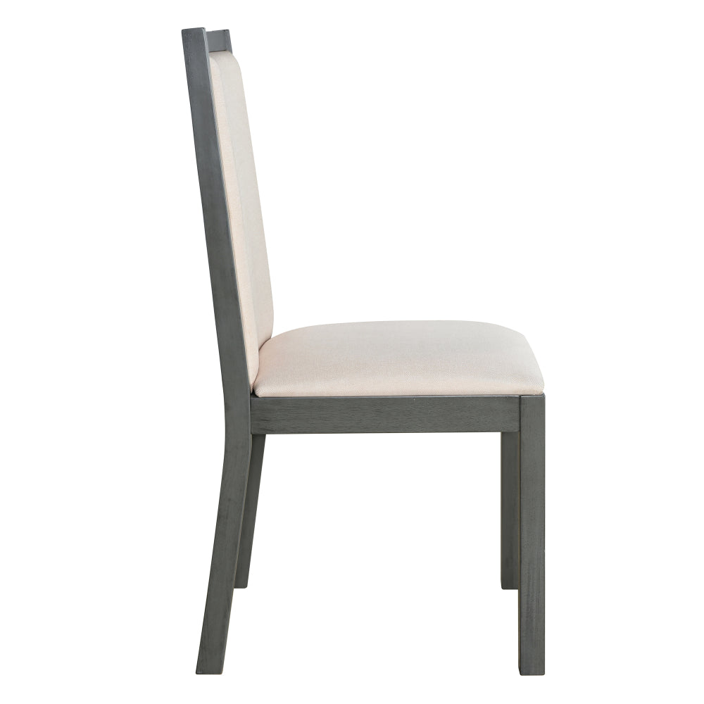 Valencia Dining Set, Set of 6 (Grey)