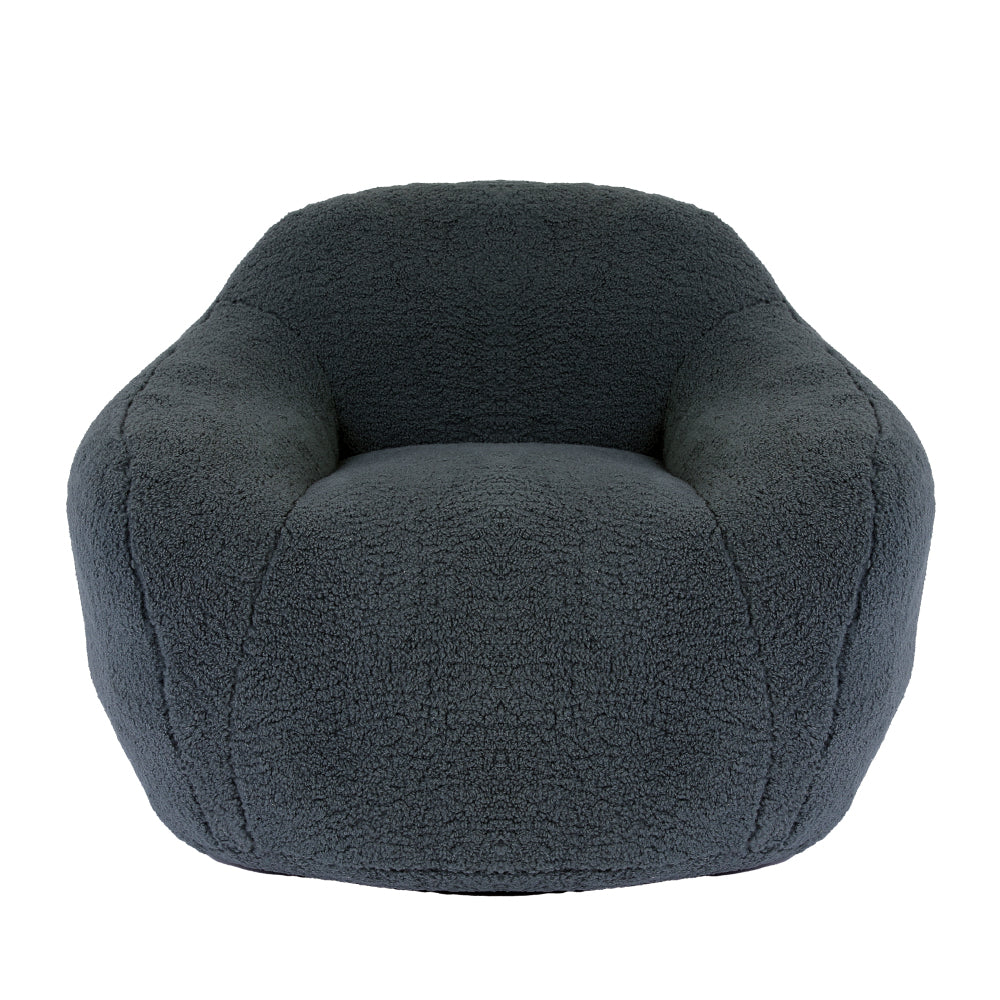 Brandon Lounge Chair, Dark Gray