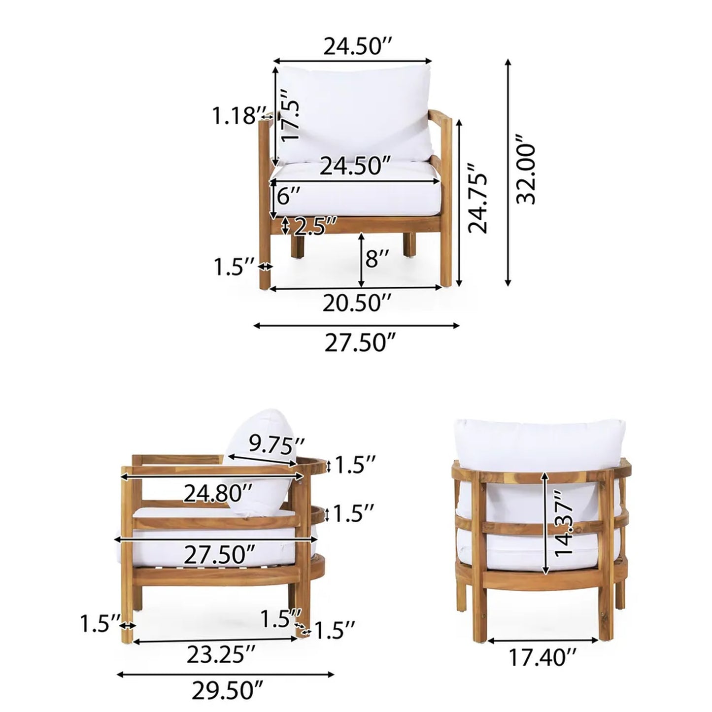 Mohammed Patio Chair
