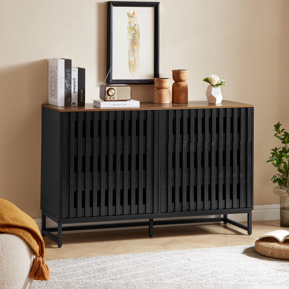 Salas Accent Cabinet, 6 drawers
