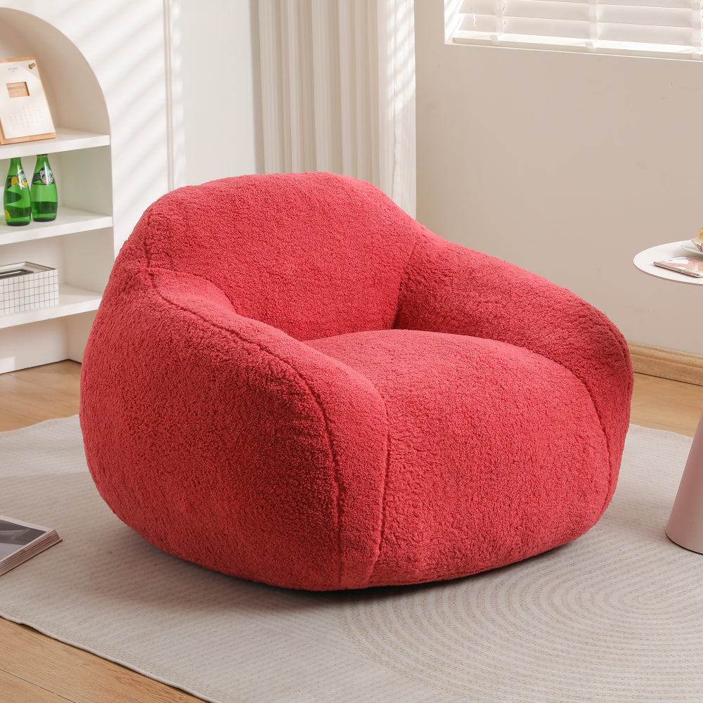 Brandon Lounge Chair, Red