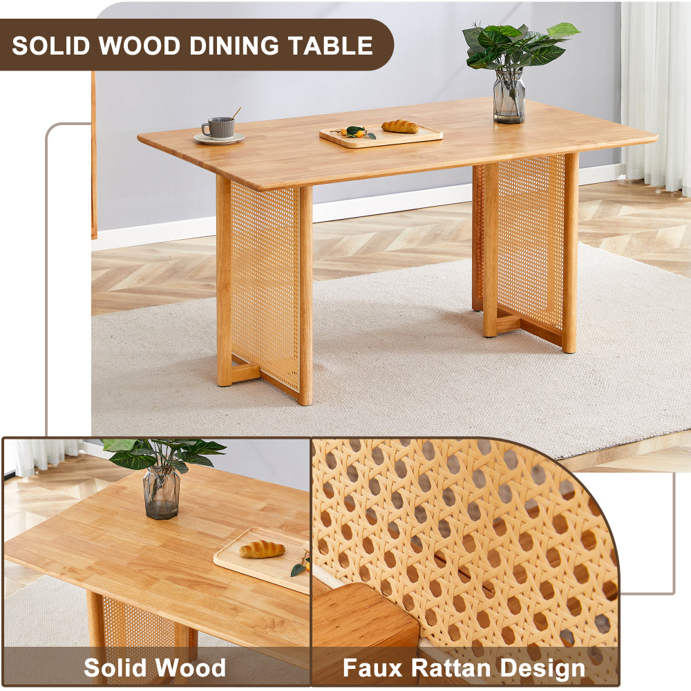 Estes Dining Set, Set of 5 (Natural)