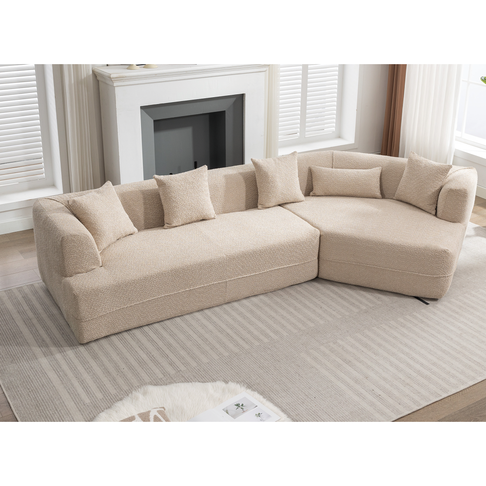 Elian Sofa, Light Brown