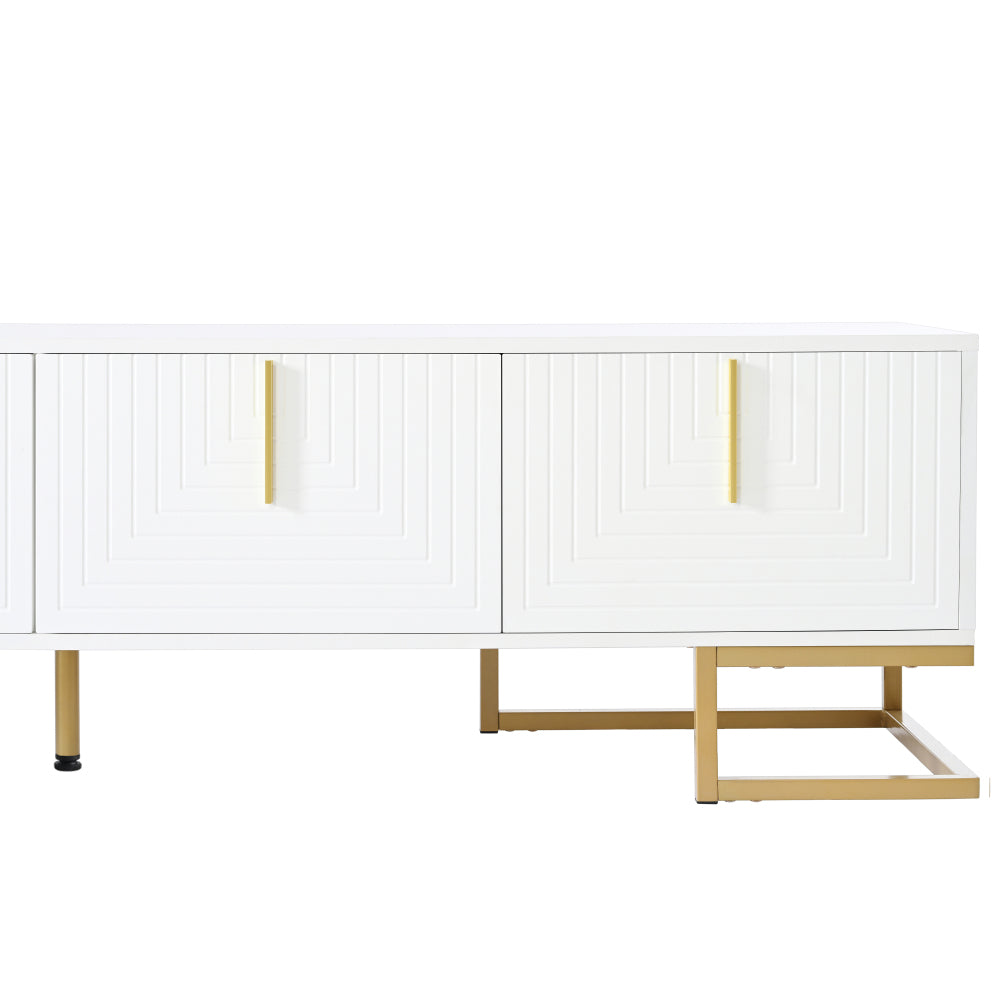 Hugh TV Stand (White)