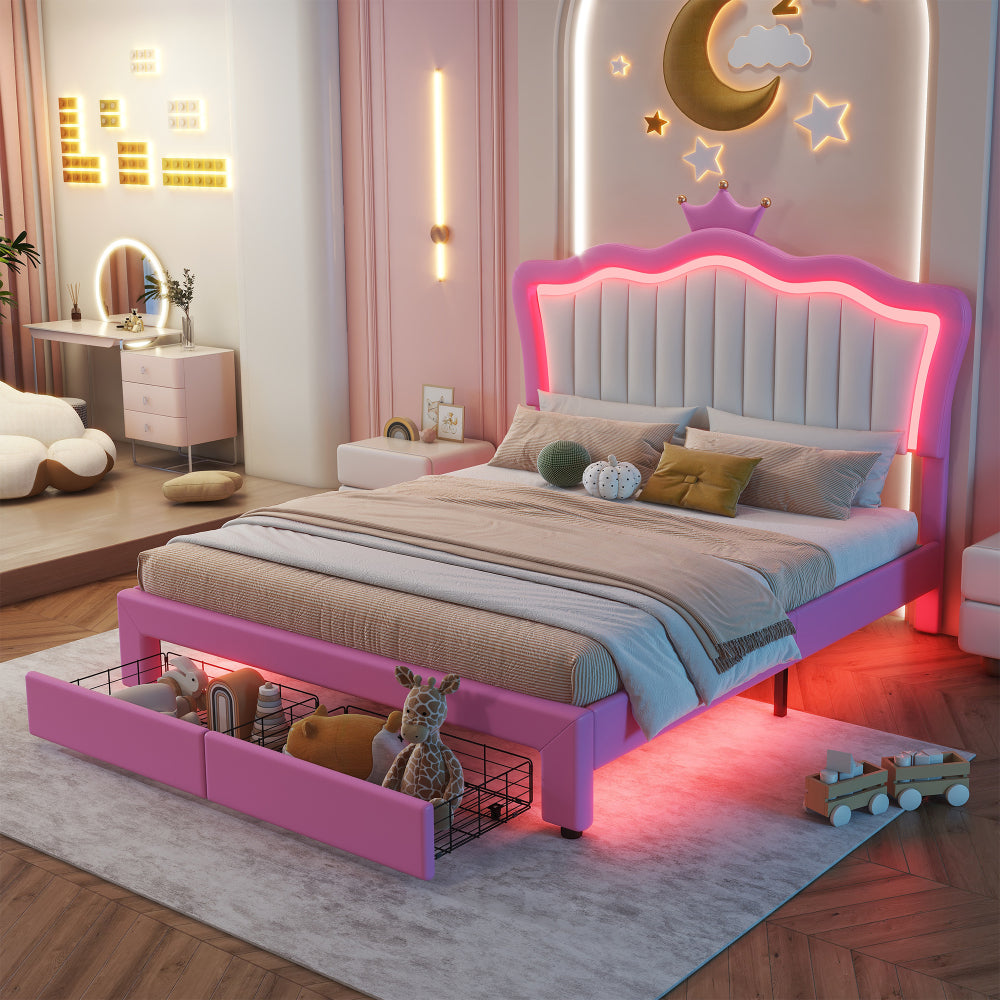 Princess Kids Bed, Full