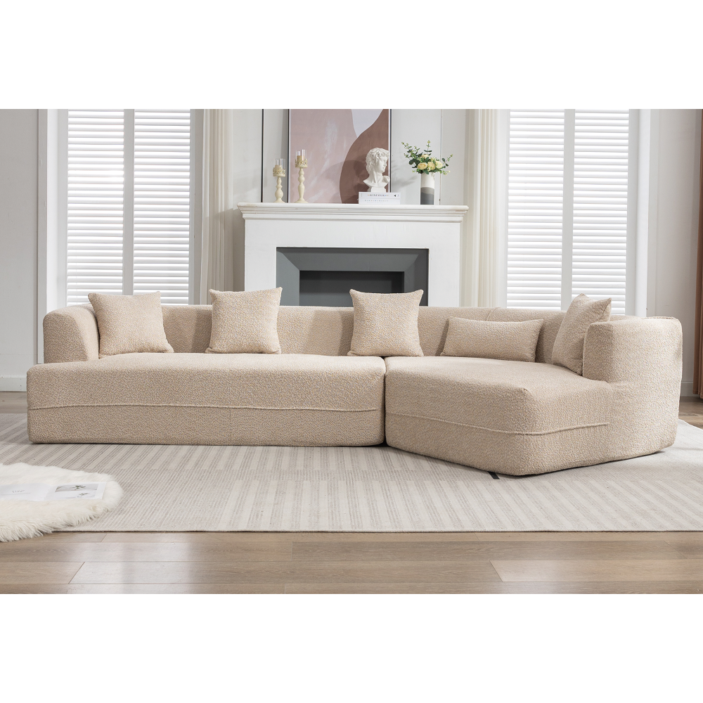 Elian Sofa, Light Brown