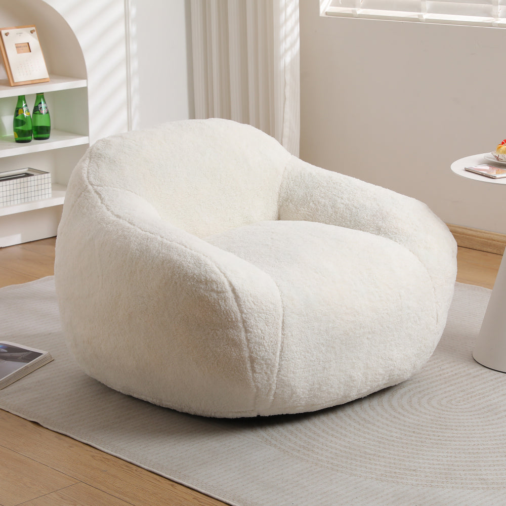 Brandon Lounge Chair, White
