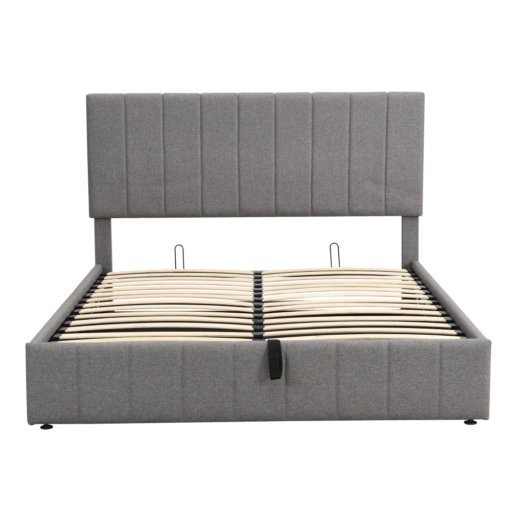 Harley Bed Frame, Queen (Grey)