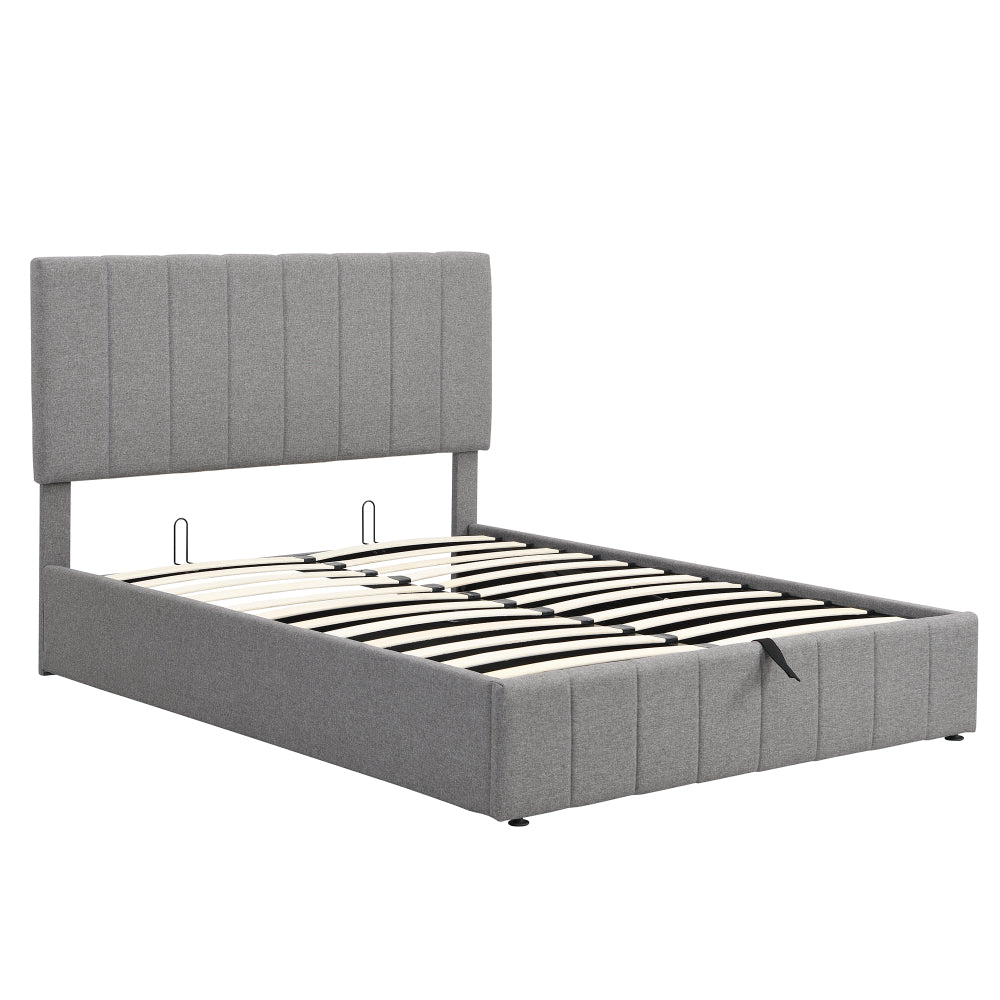 Harley Bed Frame, Full (Grey)