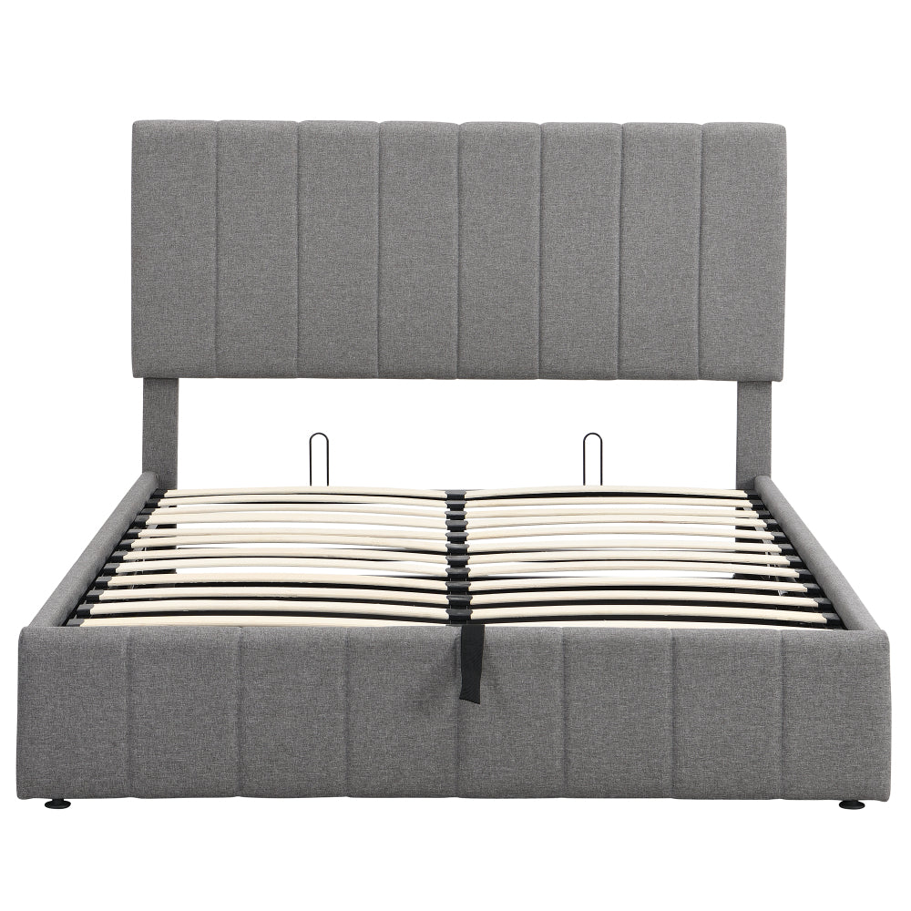 Harley Bed Frame, Full (Grey)