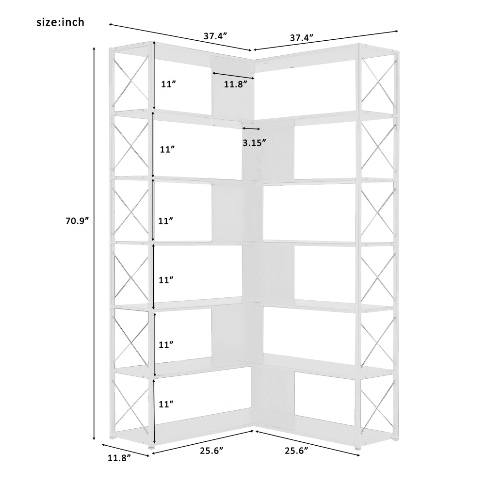 Westin Bookshelf (White)
