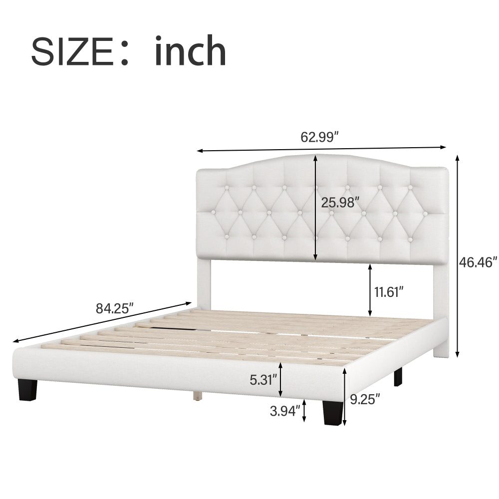 Emmeline Bed Frame, Queen