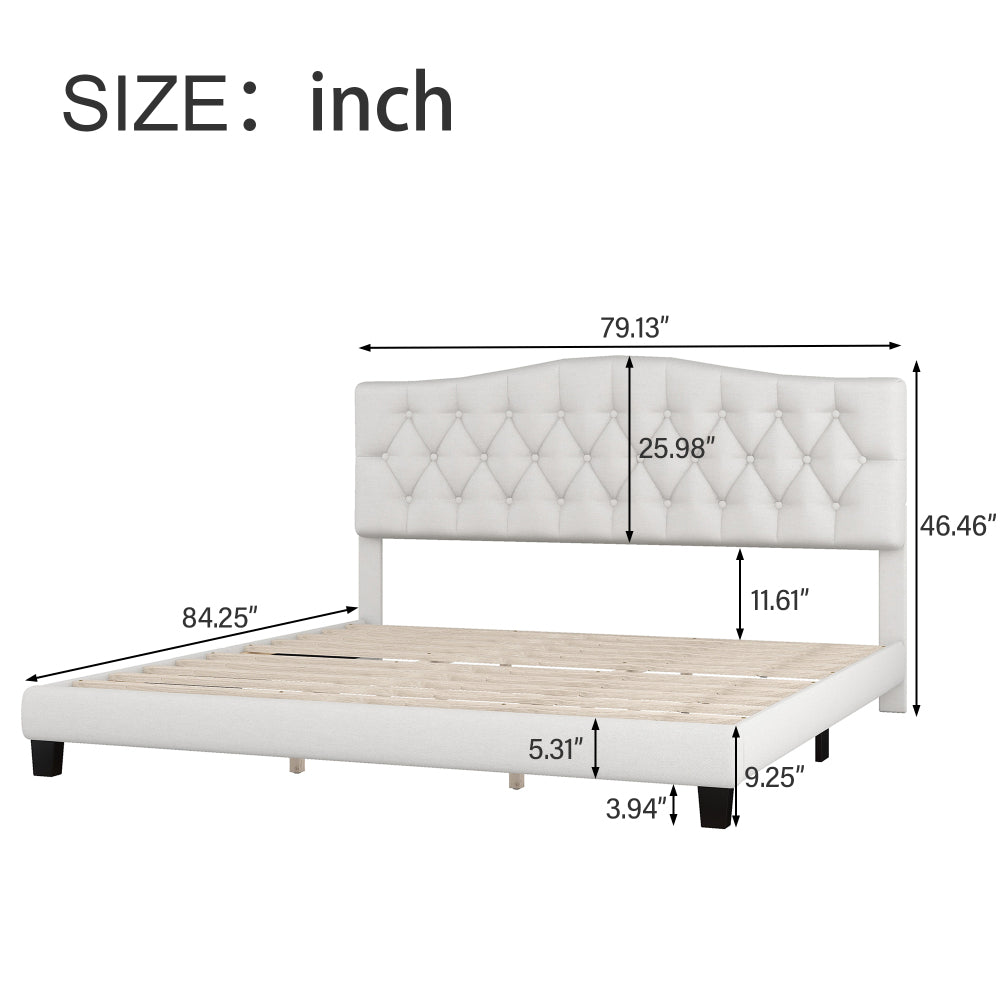 Emmeline Bed Frame, King