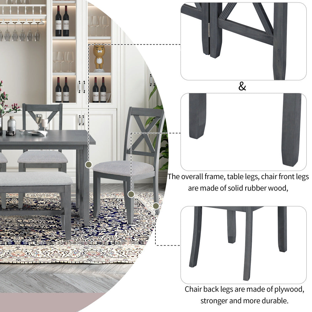 Schmidt Dining Set, Set of 6