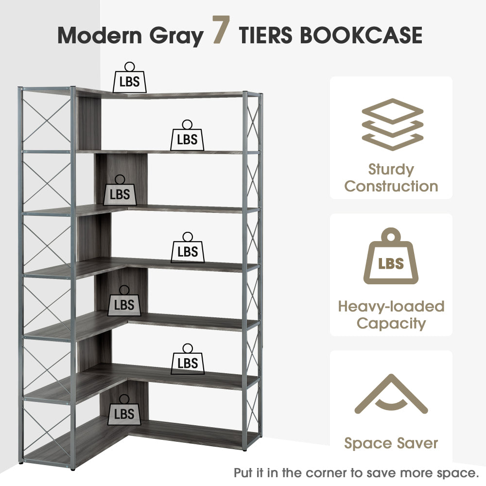 Westin Bookshelf (Grey)