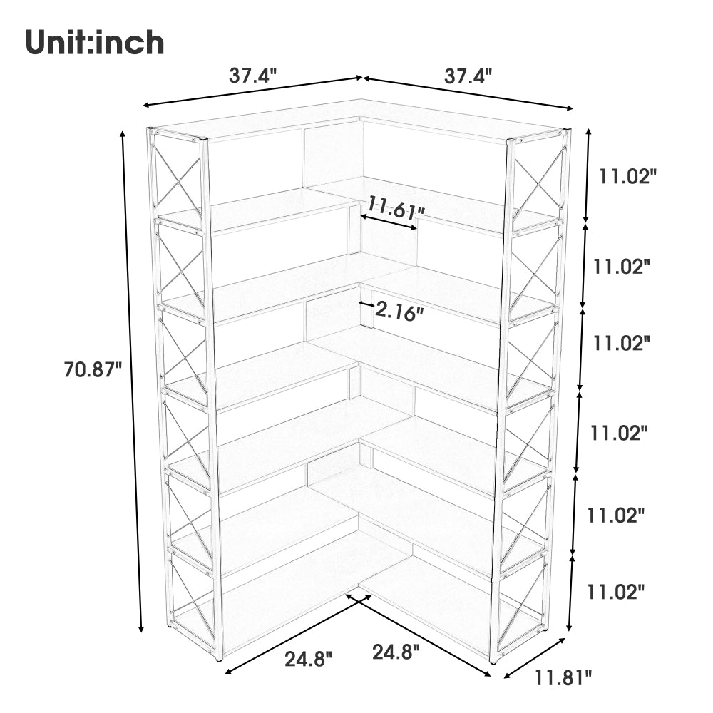 Westin Bookshelf (Grey)