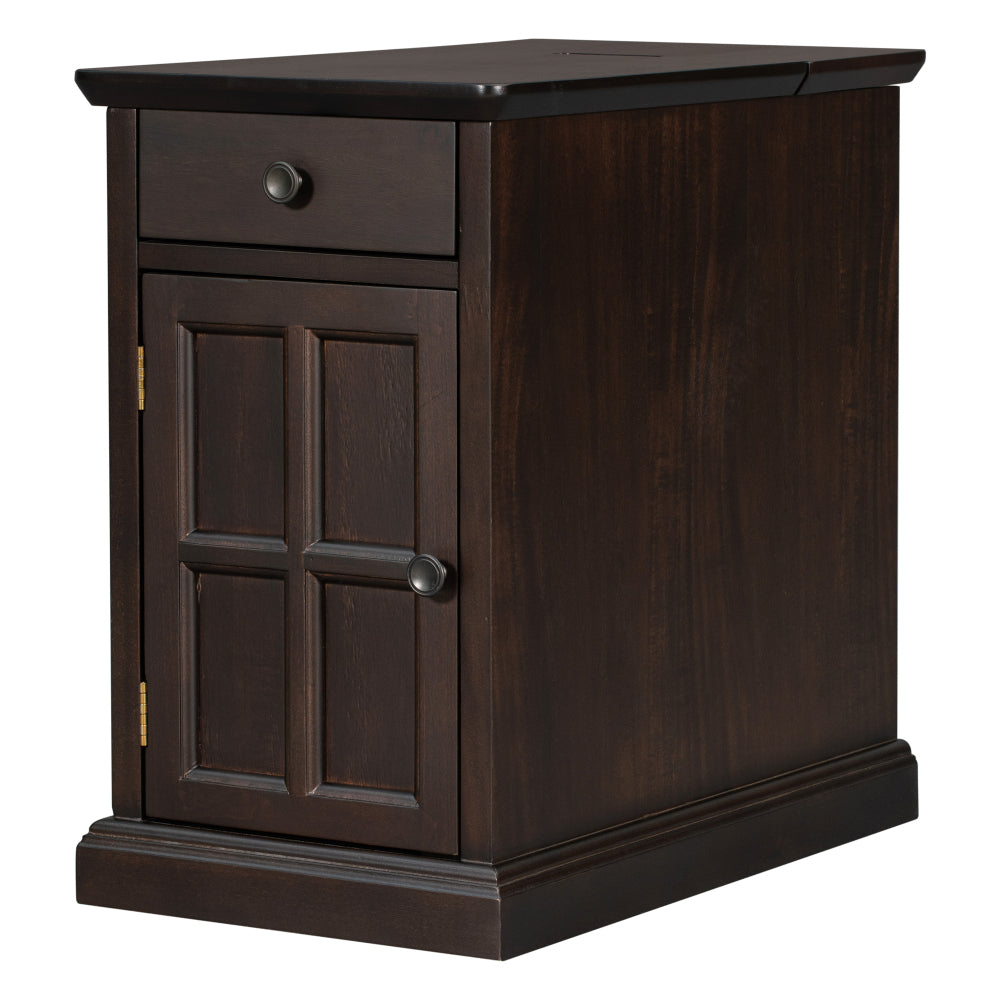 Rosalie End Table (Dark Brown)