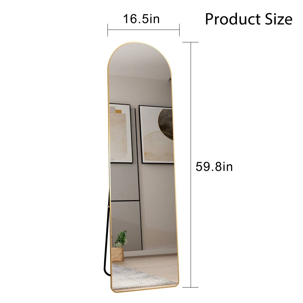 Rosemary Mirror (Gold)