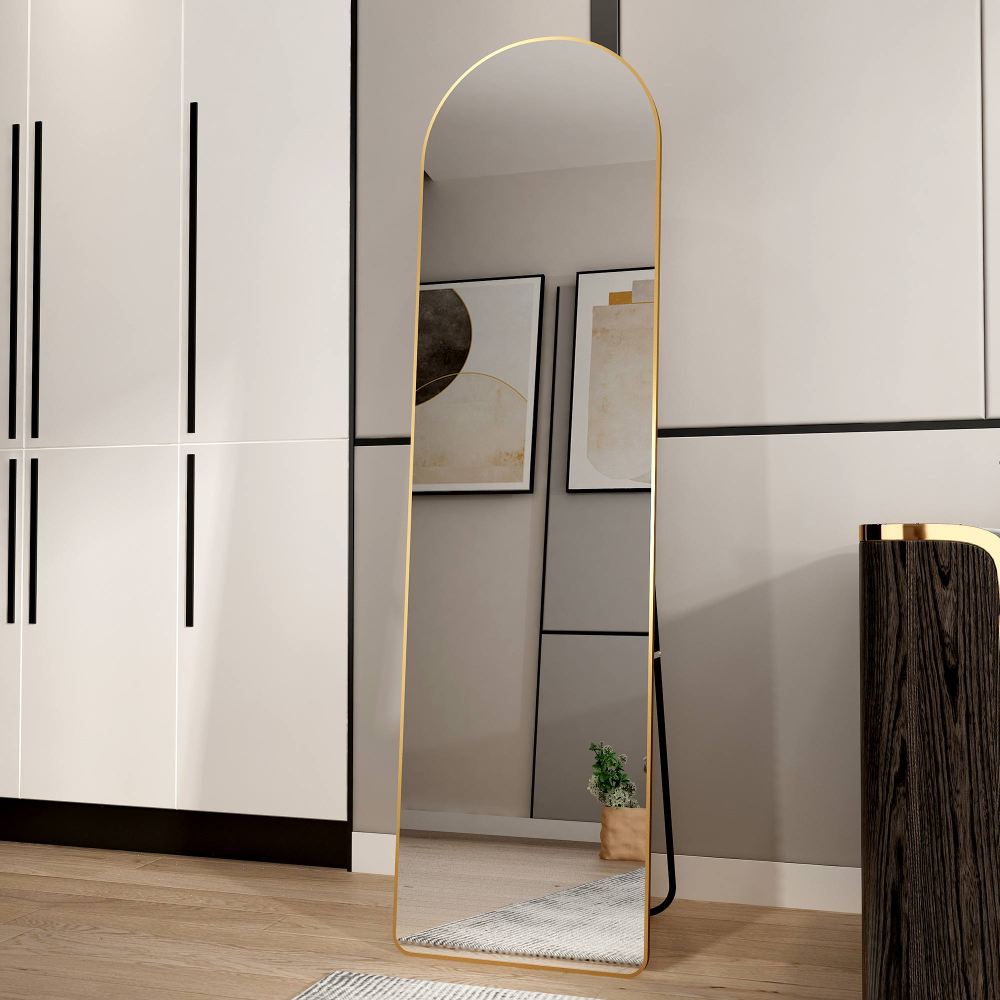 Rosemary Mirror (Gold)