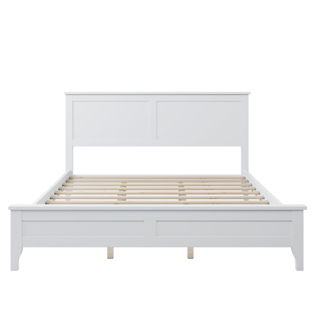 Paul Bed Frame, Queen (White)