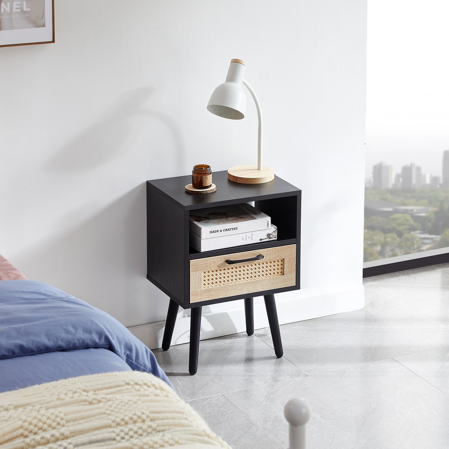 Miller End Table (Black)