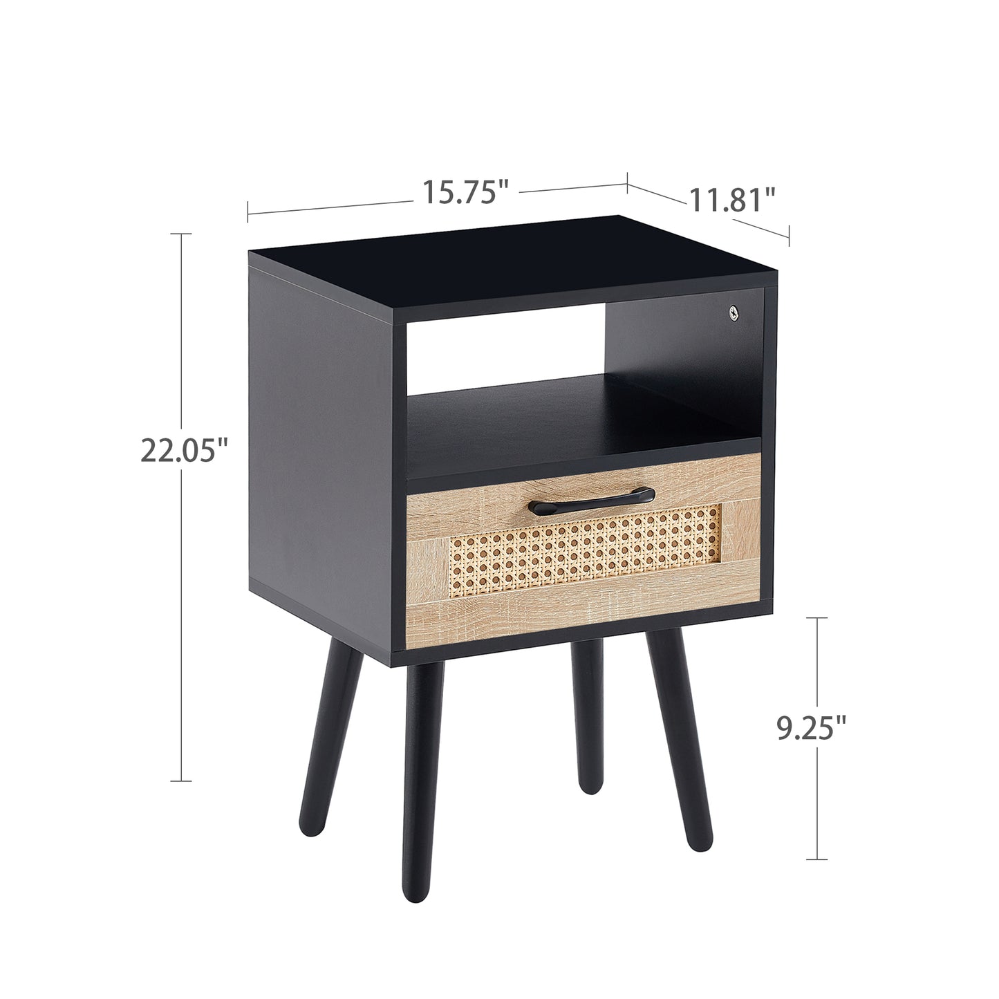 Miller End Table (Black)
