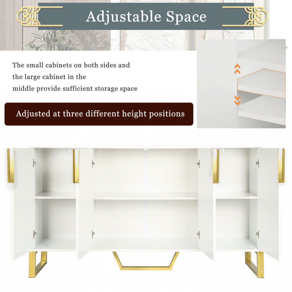 Stanley Accent Cabinet (White)