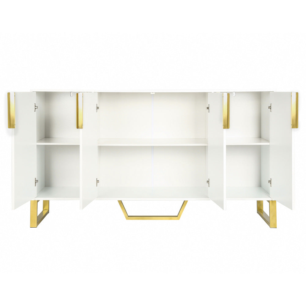 Stanley Accent Cabinet (White)
