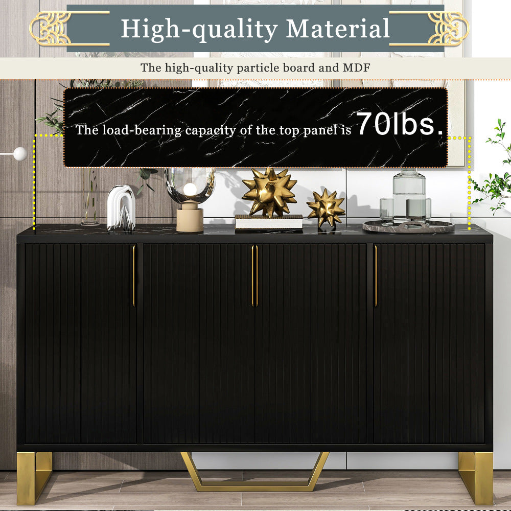 Stanley Accent Cabinet (Black)