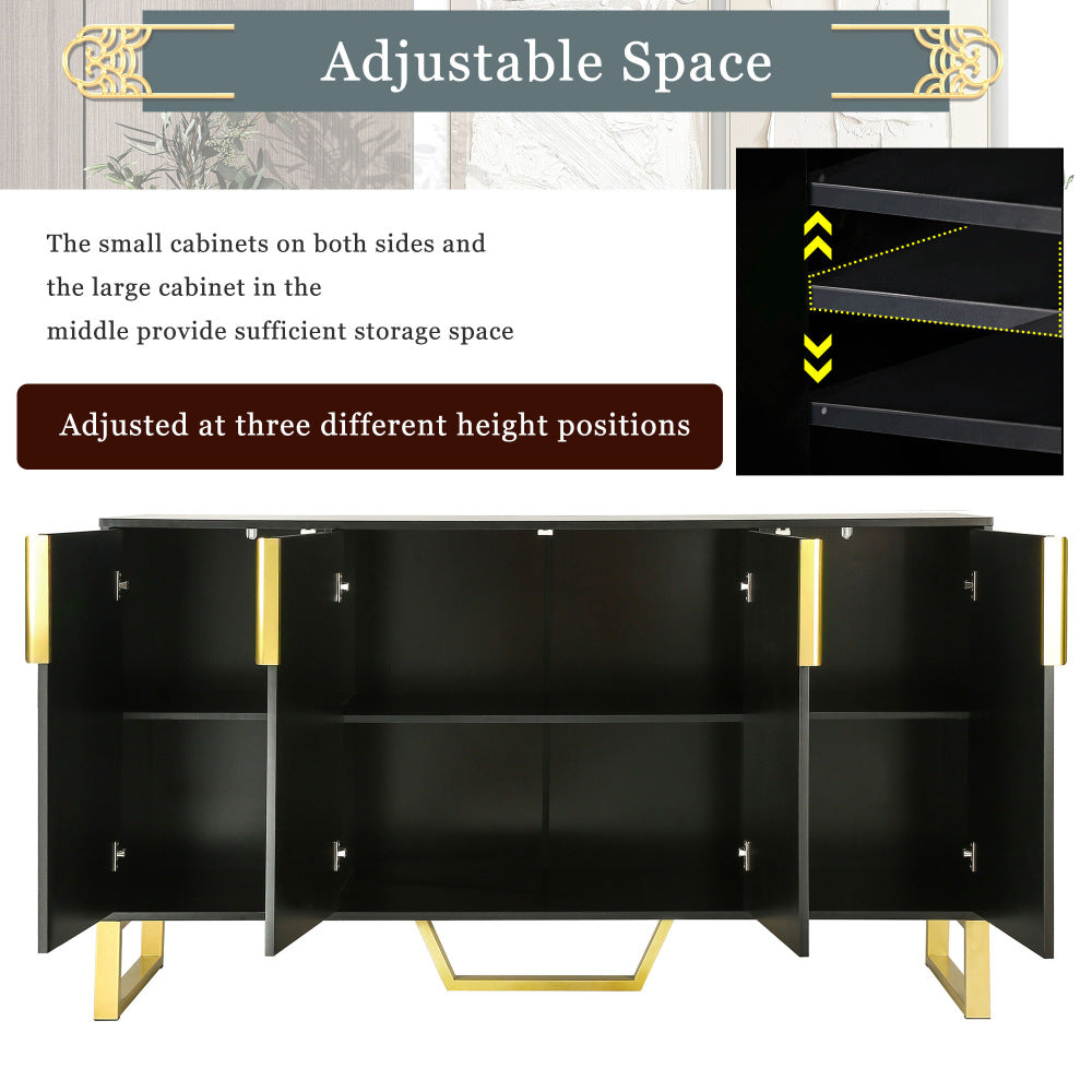 Stanley Accent Cabinet (Black)