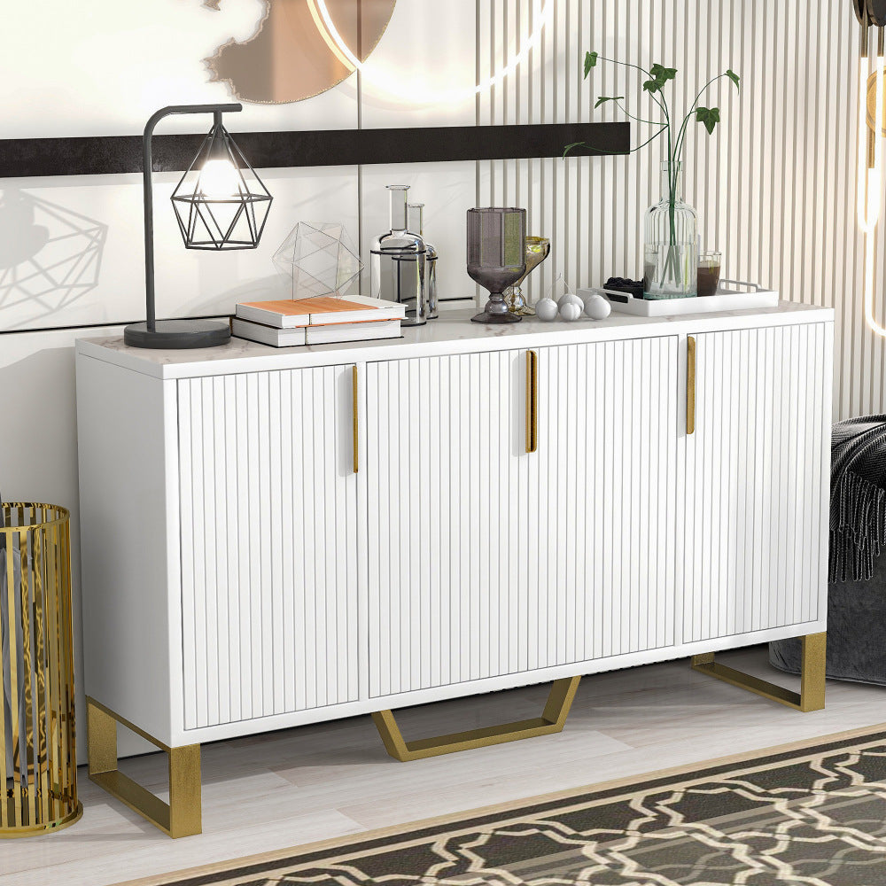 Stanley Accent Cabinet (White)