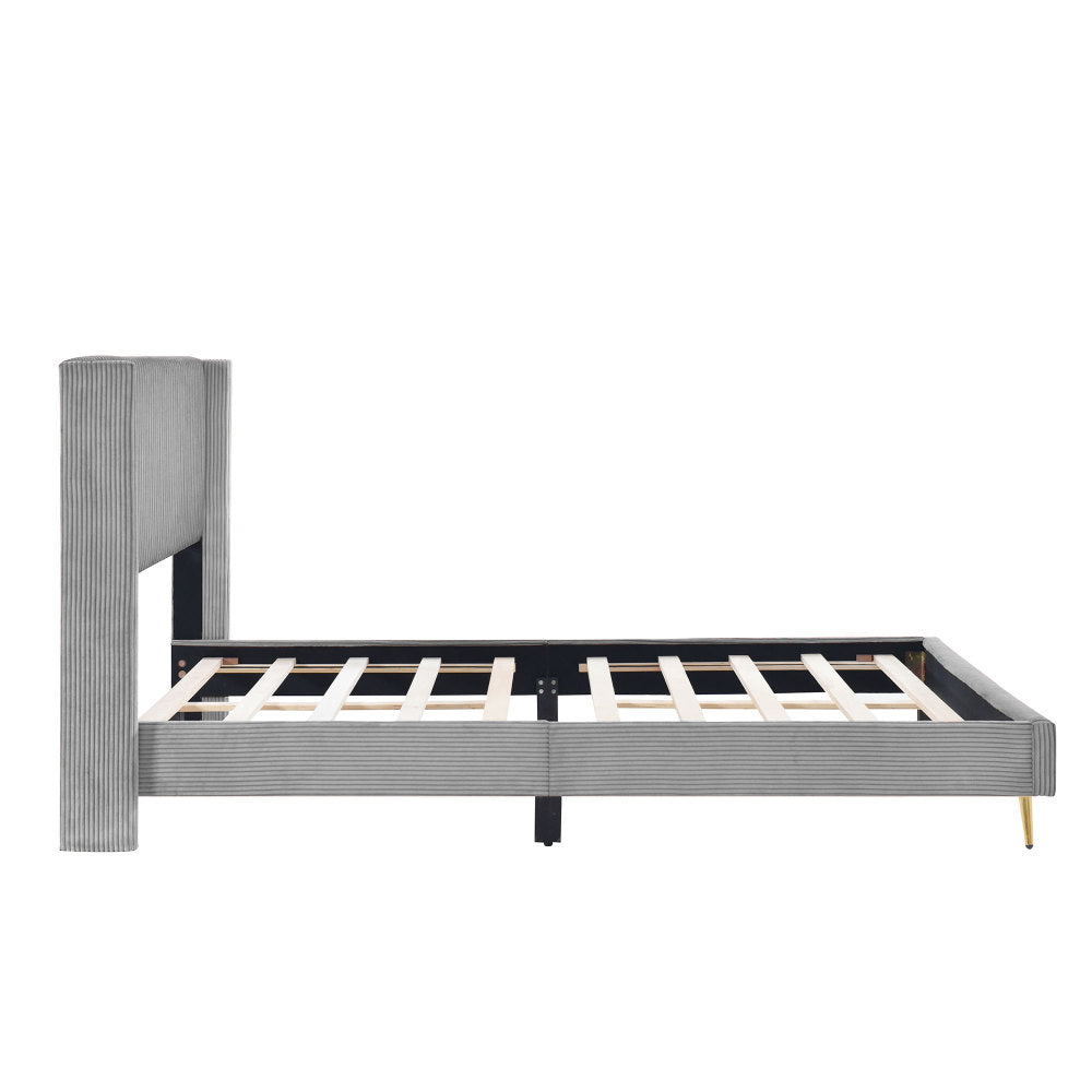Malani Bed Frame, Queen (Grey)