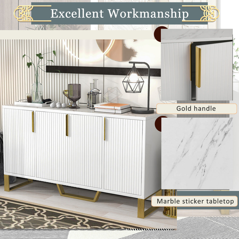 Stanley Accent Cabinet (White)