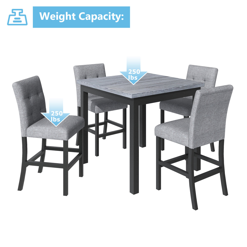 Ingram Dining Set, Set of 5