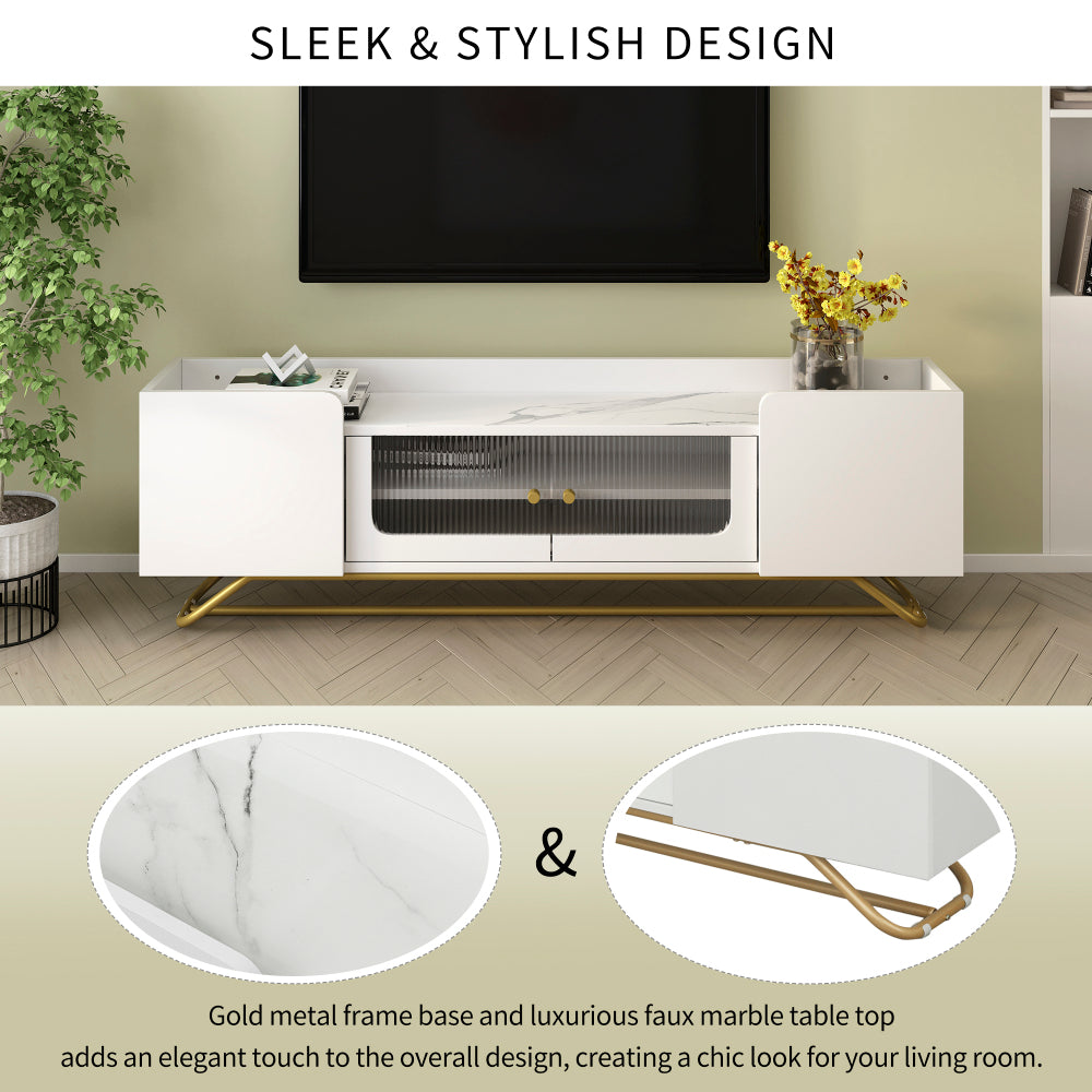 Horton TV Stand (White)