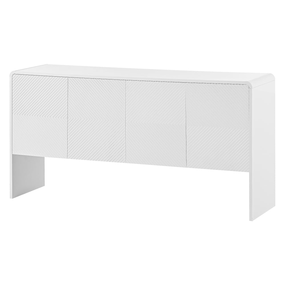 Trujillo Accent Cabinet (White)