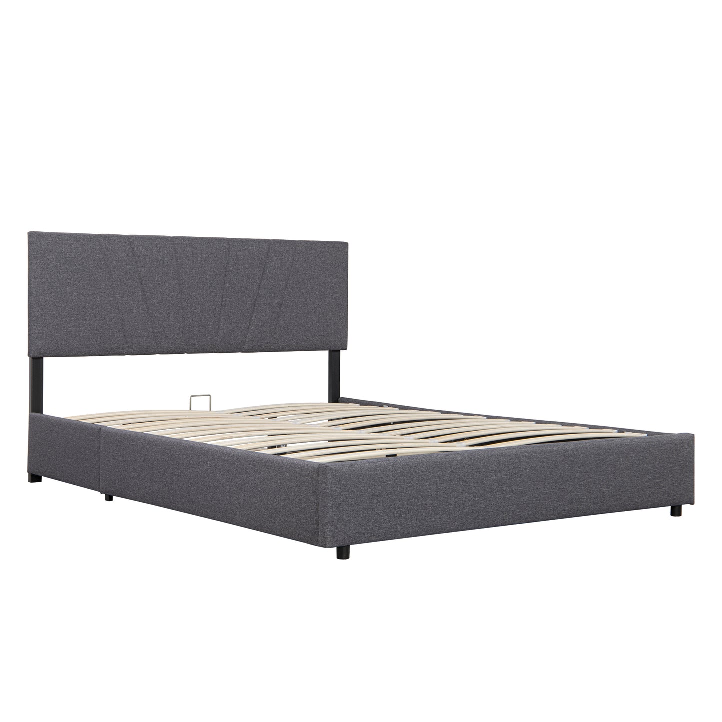 Cassandra Bed, Full (Grey)