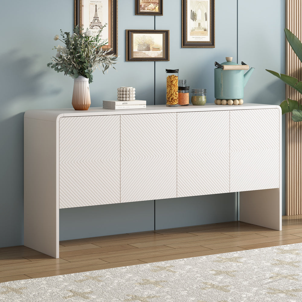 Trujillo Accent Cabinet (White)