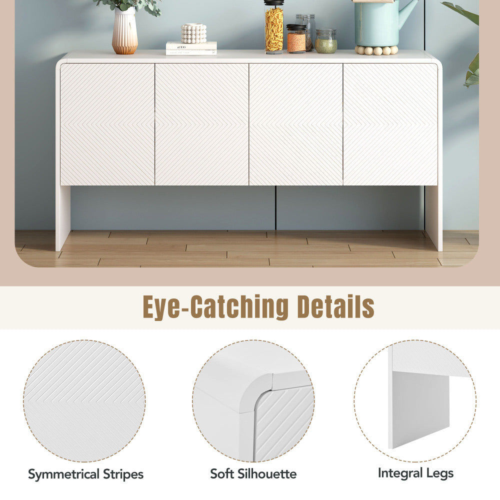 Trujillo Accent Cabinet (White)