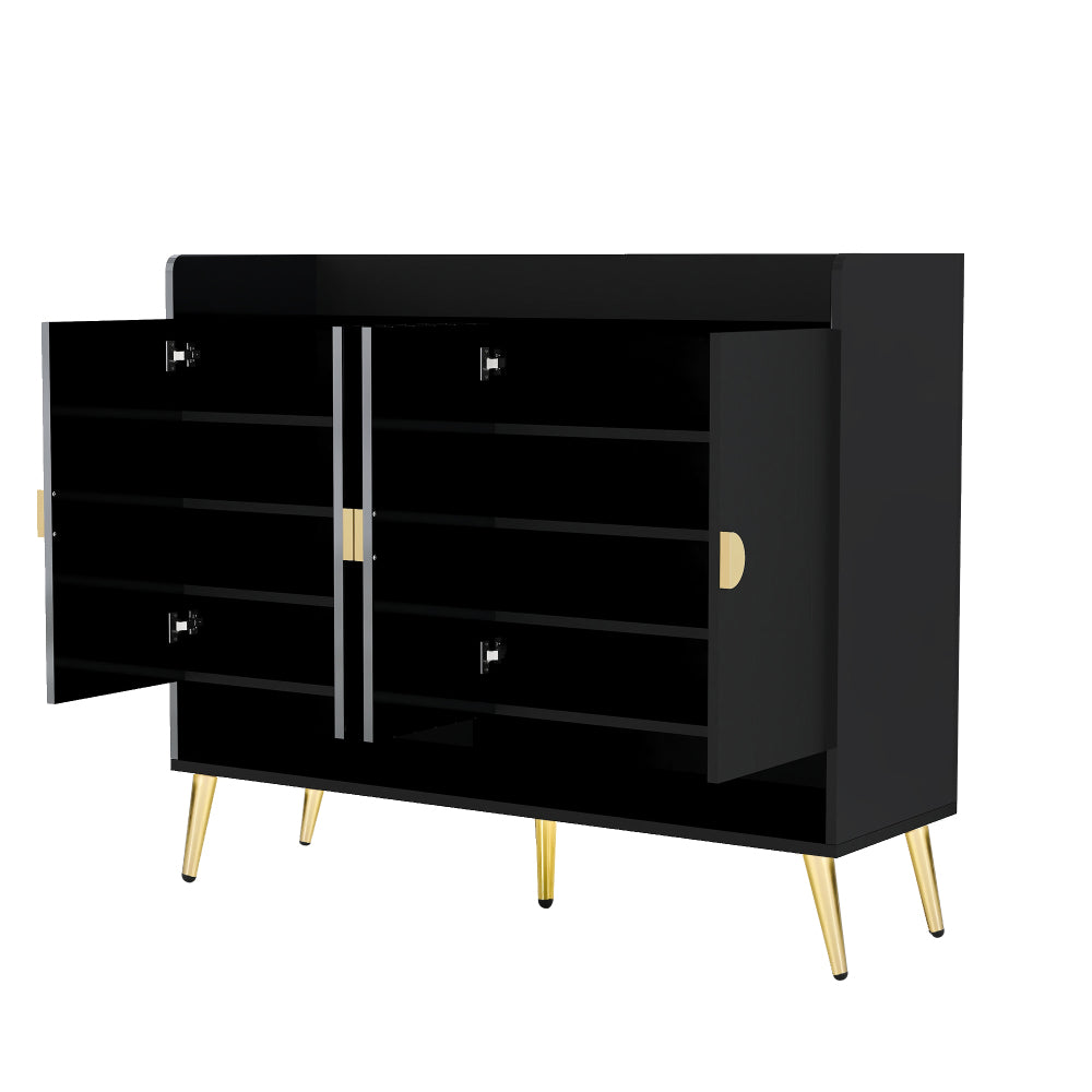 Hudson Shoe Cabinet (Black)