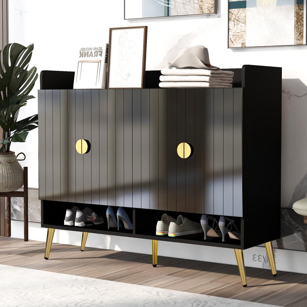 Hudson Shoe Cabinet (Black)