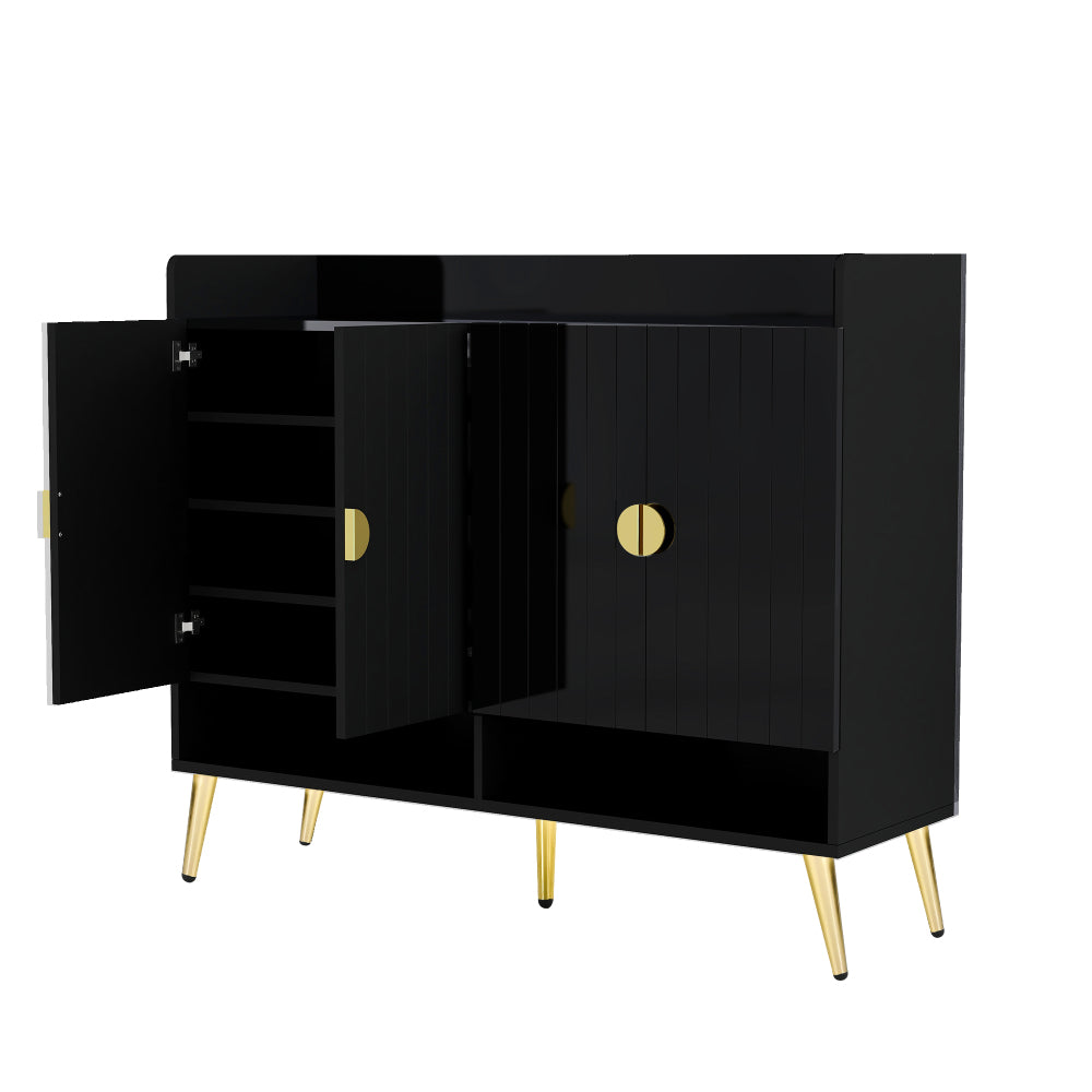 Hudson Shoe Cabinet (Black)