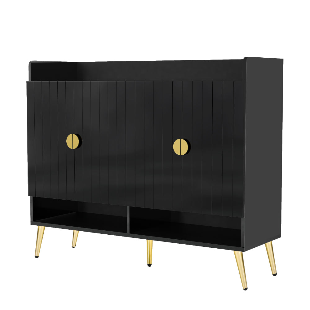 Hudson Shoe Cabinet (Black)