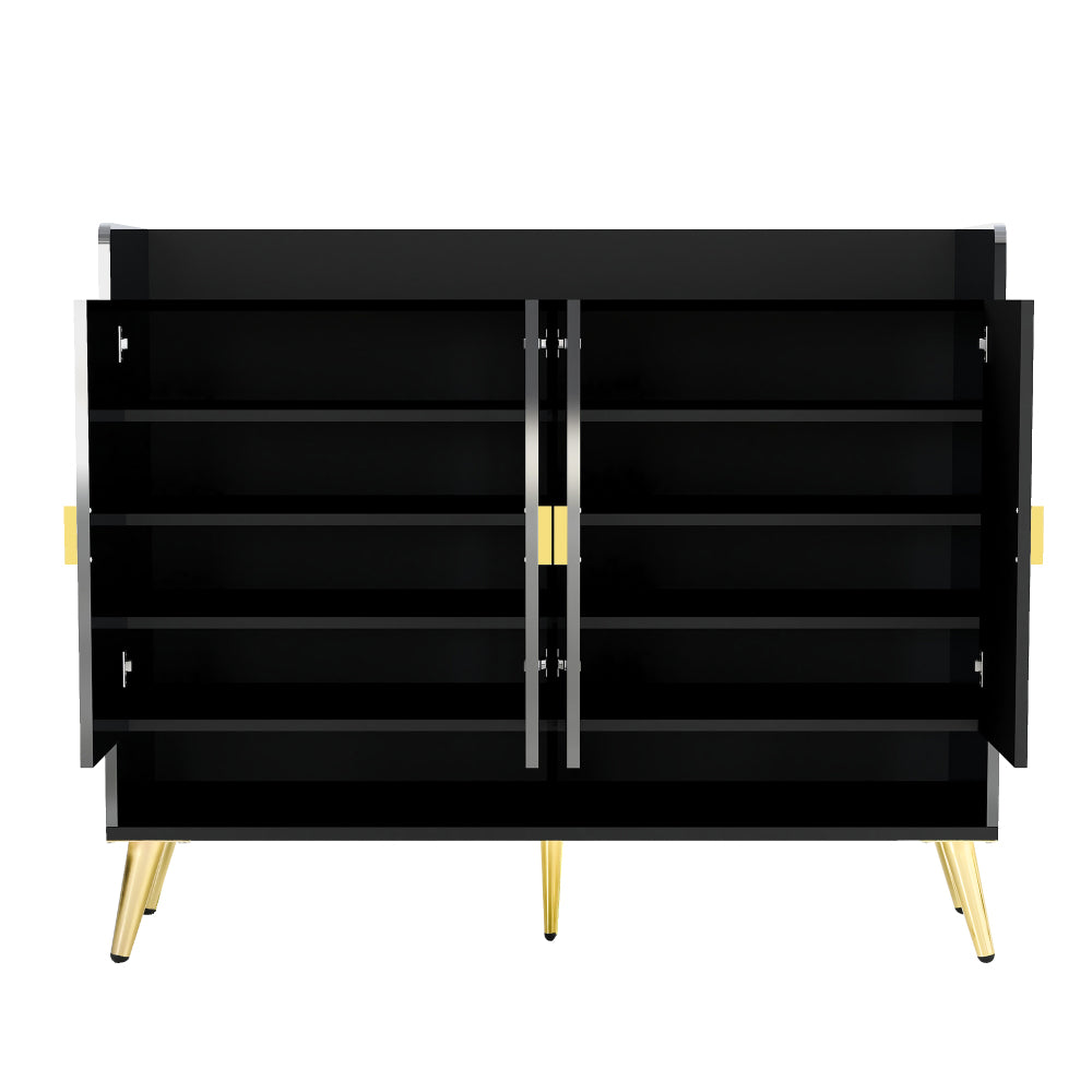 Hudson Shoe Cabinet (Black)