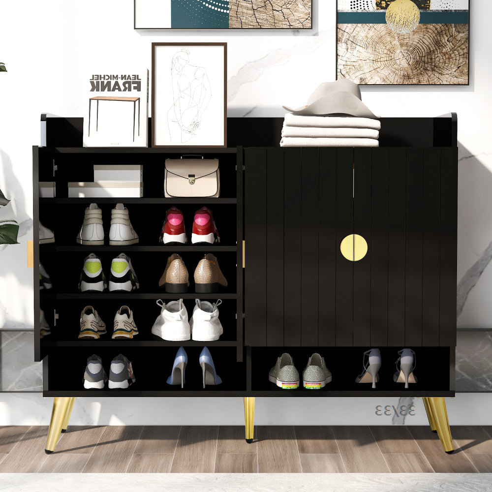Hudson Shoe Cabinet (Black)