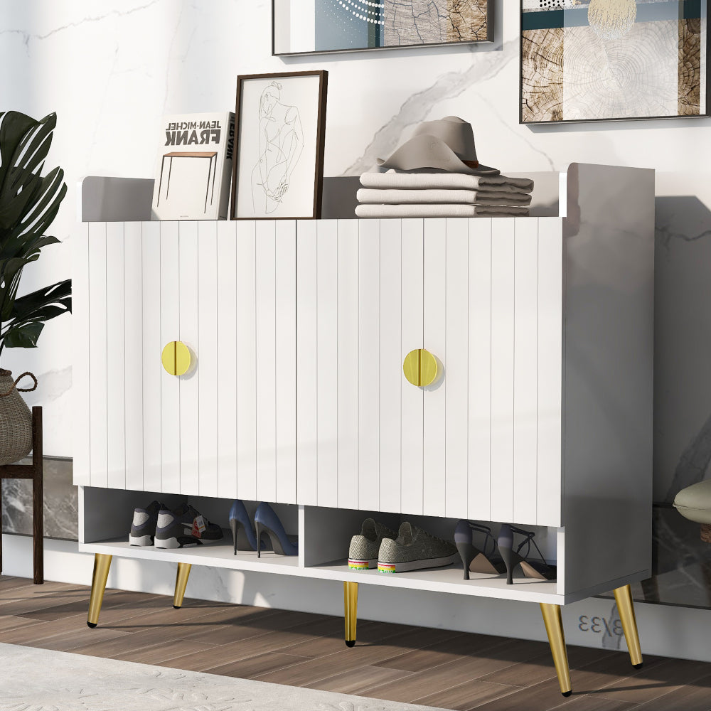 Hudson Shoe Cabinet (White)