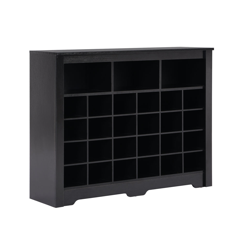 Villarreal Shoe Cabinet (Black)