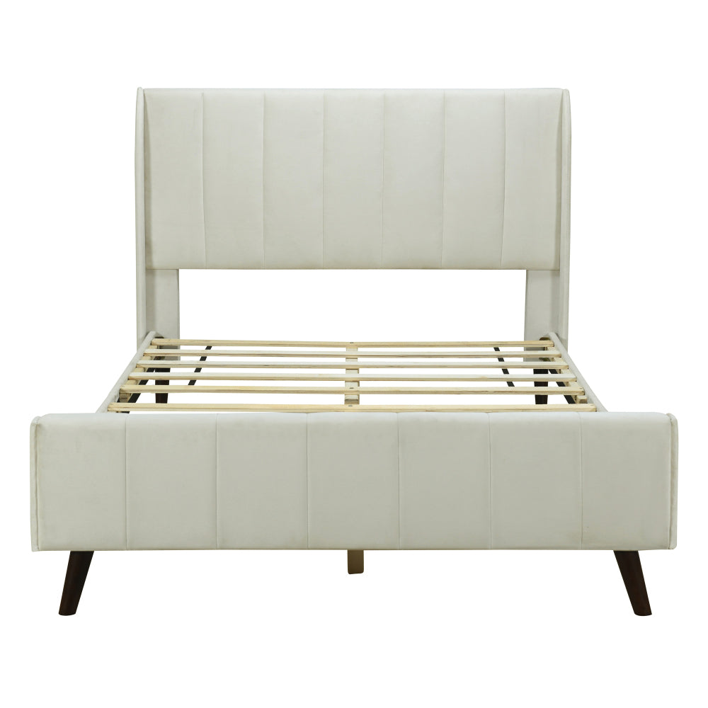 Eithan Bed Frame, Full (Beige)
