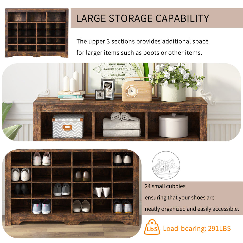 Villarreal Shoe Cabinet (Brown)